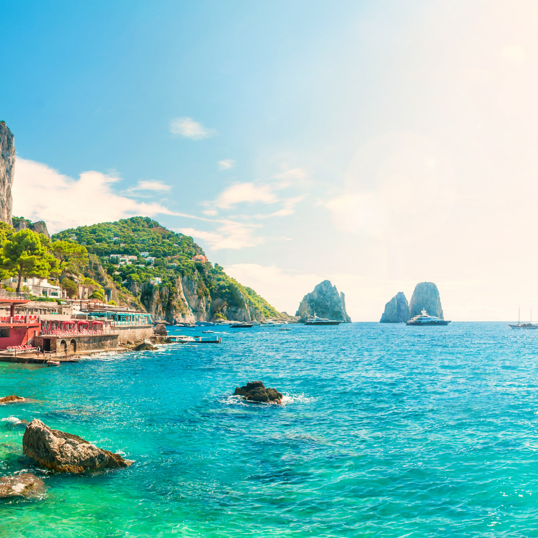 The magical atmosphere of Capri